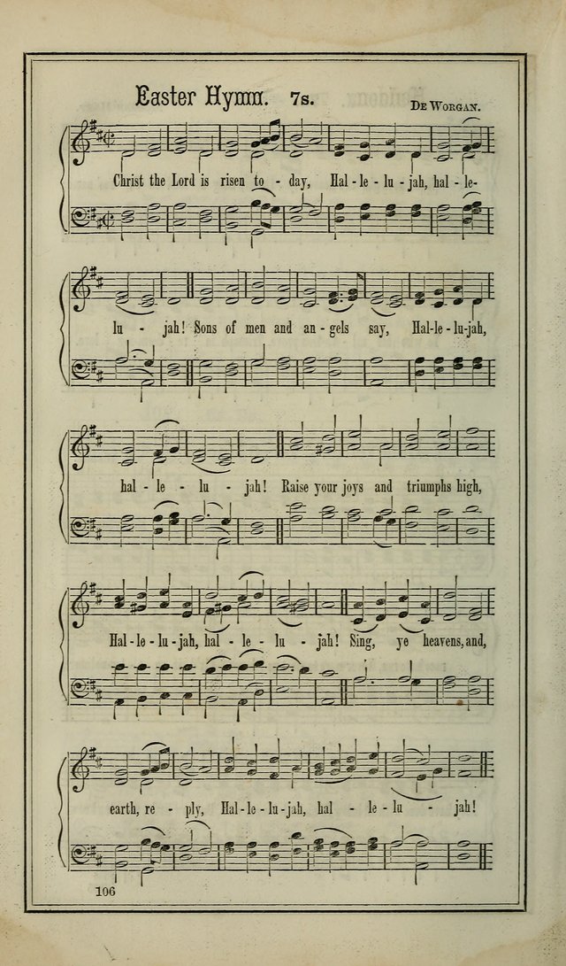 The Voice of melody: a choice collection of hymn tunes for choirs, prayer-meetings, congregations, and family use page 106