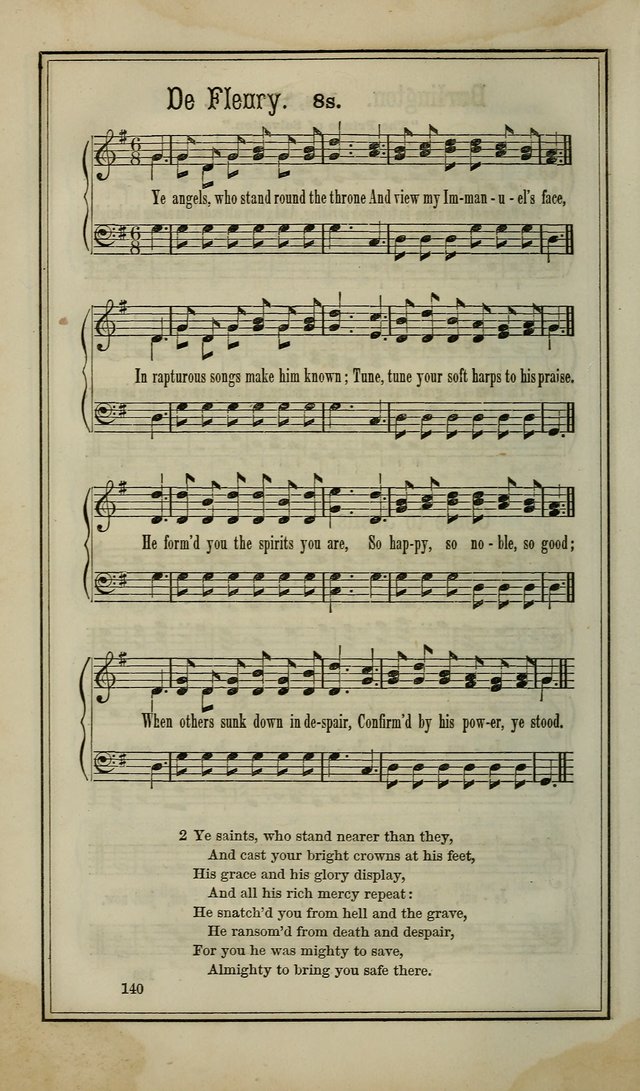 The Voice of melody: a choice collection of hymn tunes for choirs, prayer-meetings, congregations, and family use page 140