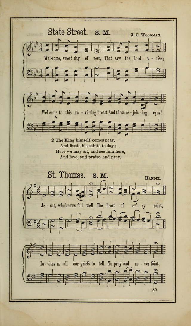 The Voice of melody: a choice collection of hymn tunes for choirs, prayer-meetings, congregations, and family use page 89