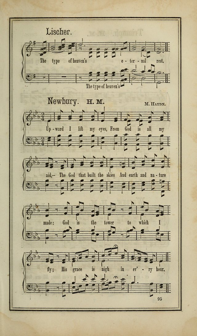 The Voice of melody: a choice collection of hymn tunes for choirs, prayer-meetings, congregations, and family use page 95