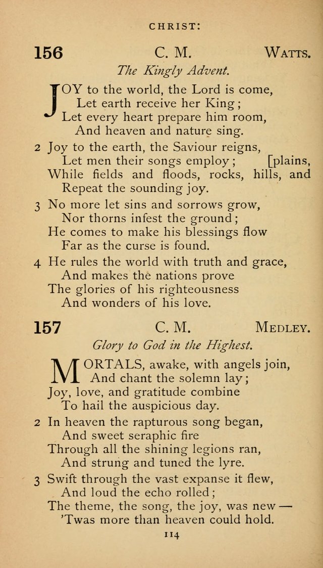 The Voice of Praise: a collection of hymns for the use of the Methodist Church page 114
