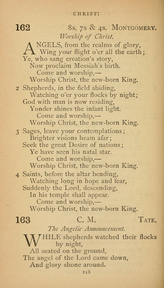 The Voice of Praise: a collection of hymns for the use of the Methodist Church page 118