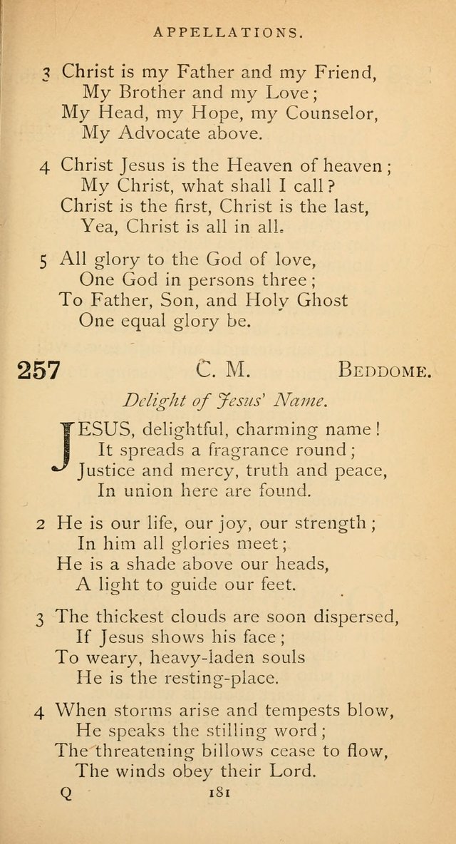 The Voice of Praise: a collection of hymns for the use of the Methodist Church page 181