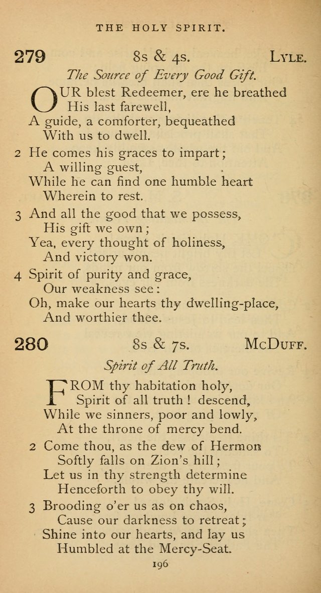 The Voice of Praise: a collection of hymns for the use of the Methodist Church page 196