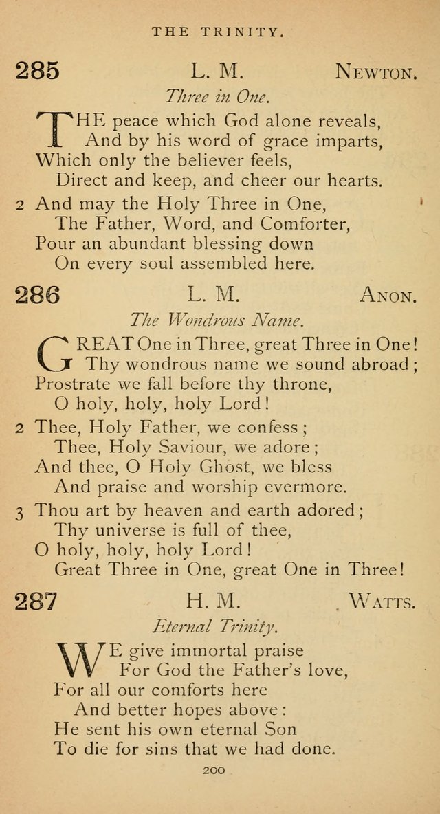 The Voice of Praise: a collection of hymns for the use of the Methodist Church page 200