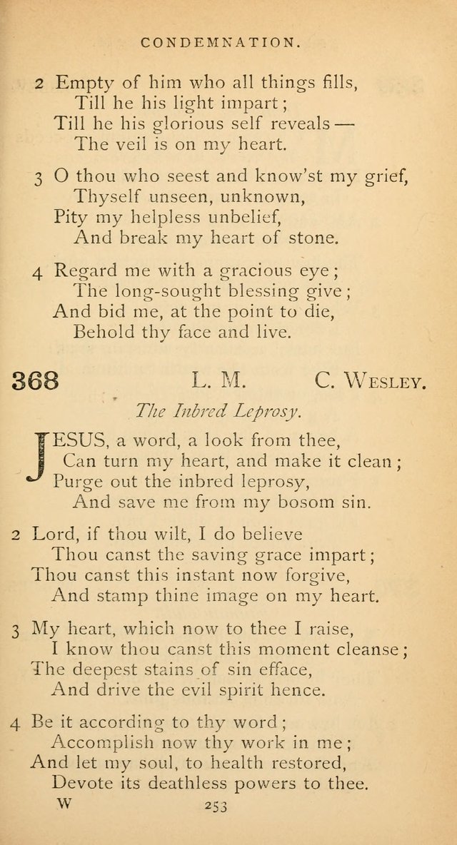 The Voice of Praise: a collection of hymns for the use of the Methodist Church page 253
