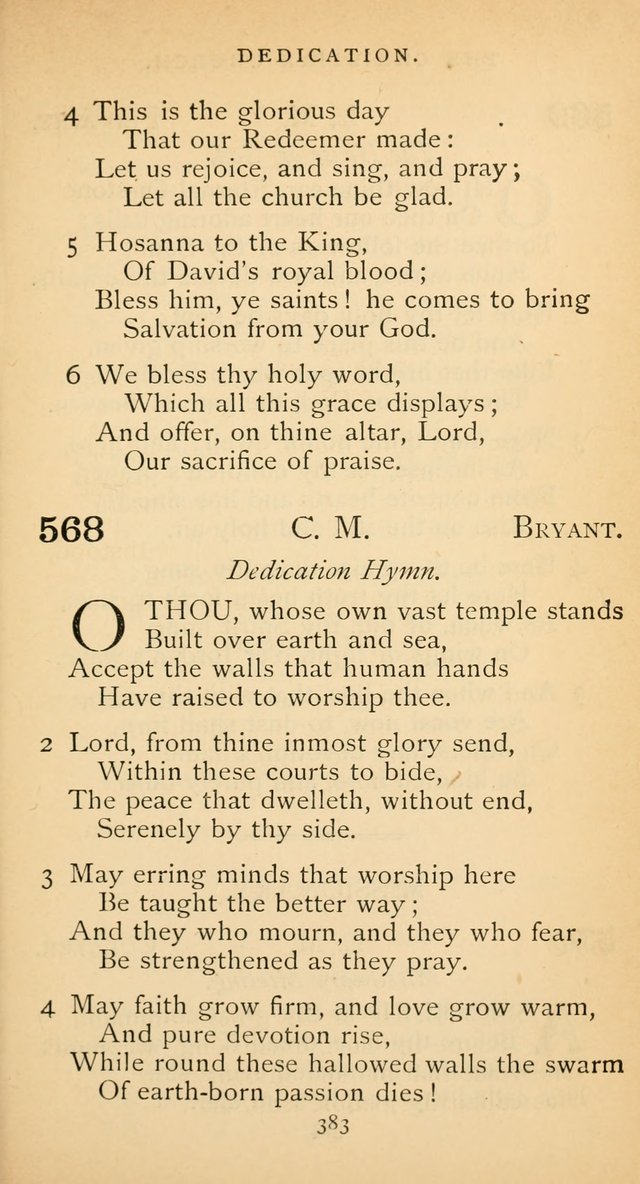 The Voice of Praise: a collection of hymns for the use of the Methodist Church page 383