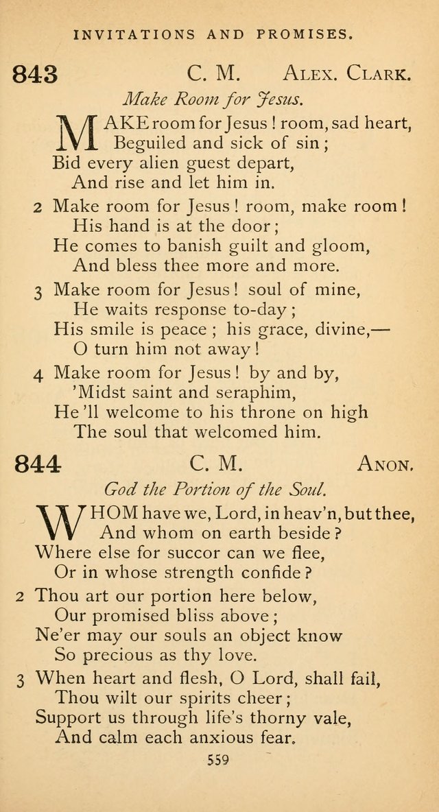 The Voice of Praise: a collection of hymns for the use of the Methodist Church page 559