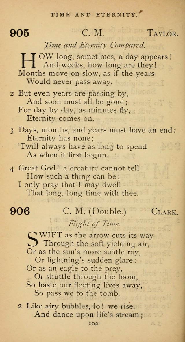 The Voice of Praise: a collection of hymns for the use of the Methodist Church page 602
