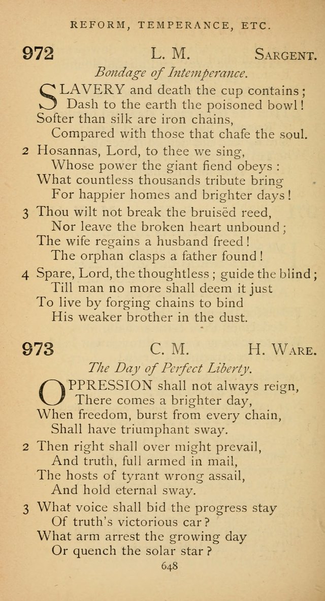 The Voice of Praise: a collection of hymns for the use of the Methodist Church page 648