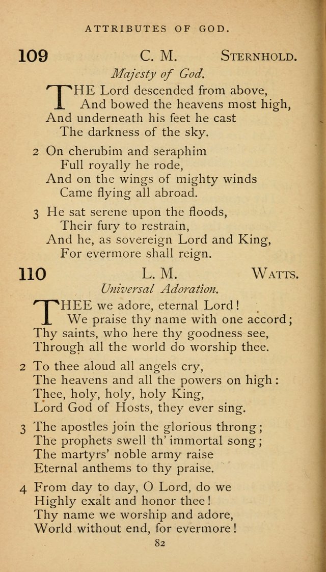 The Voice of Praise: a collection of hymns for the use of the Methodist Church page 82