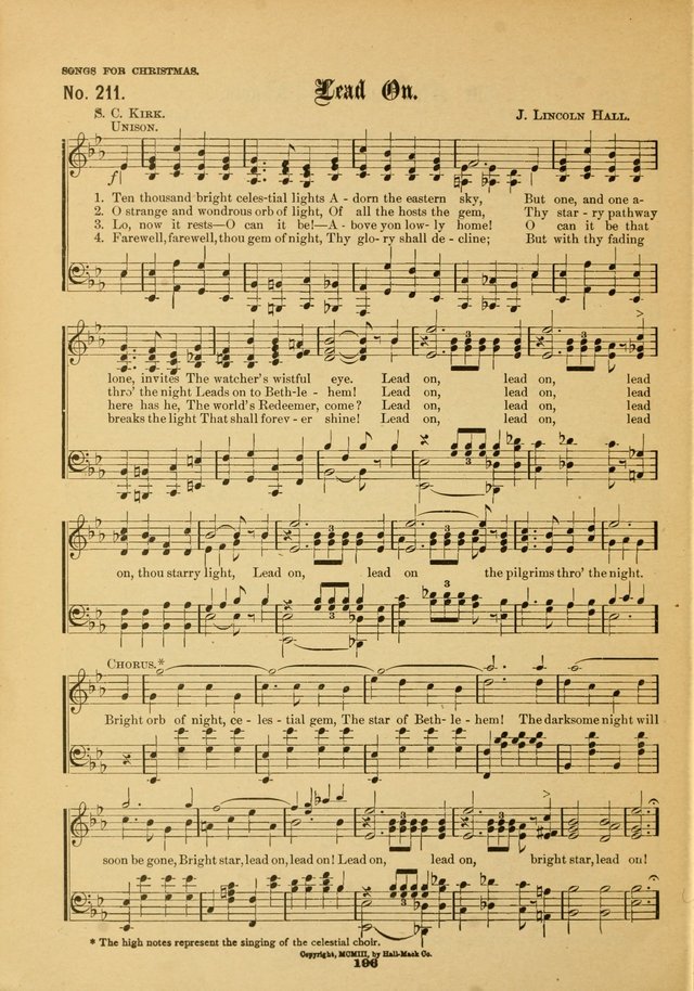 The Voice of Praise: a compilation of the very best sacred songs for use in Sunday Schools and praise services page 196