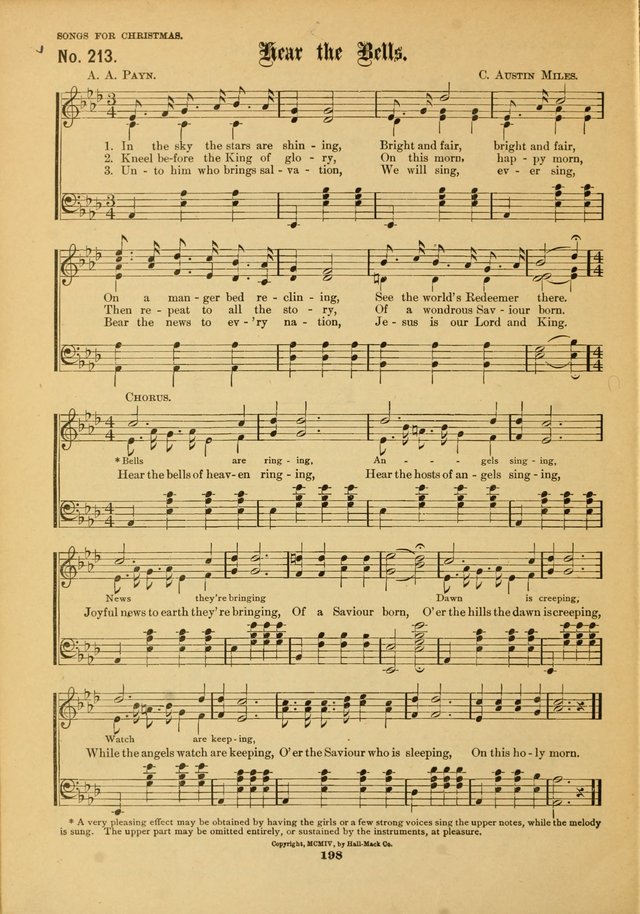 The Voice of Praise: a compilation of the very best sacred songs for use in Sunday Schools and praise services page 198