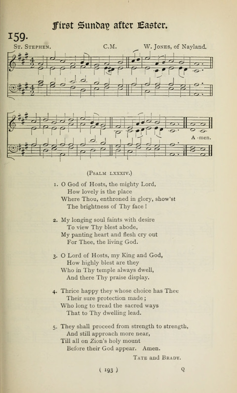 The Westminster Abbey Hymn-Book: compiled under the authority of the dean of Westminster page 193