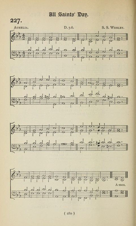 The Westminster Abbey Hymn-Book: compiled under the authority of the dean of Westminster page 280
