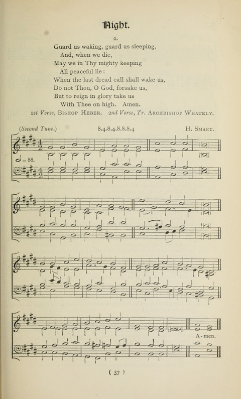 The Westminster Abbey Hymn-Book: compiled under the authority of the dean of Westminster page 37