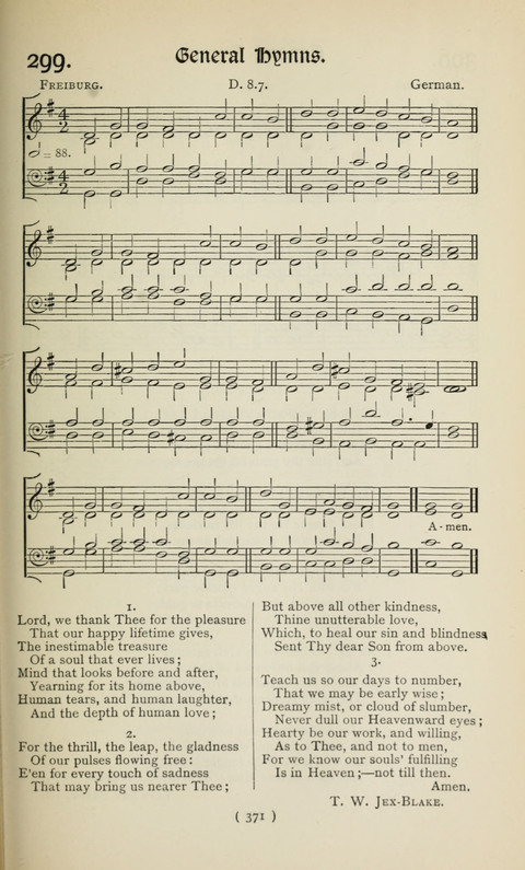 The Westminster Abbey Hymn-Book: compiled under the authority of the dean of Westminster page 371