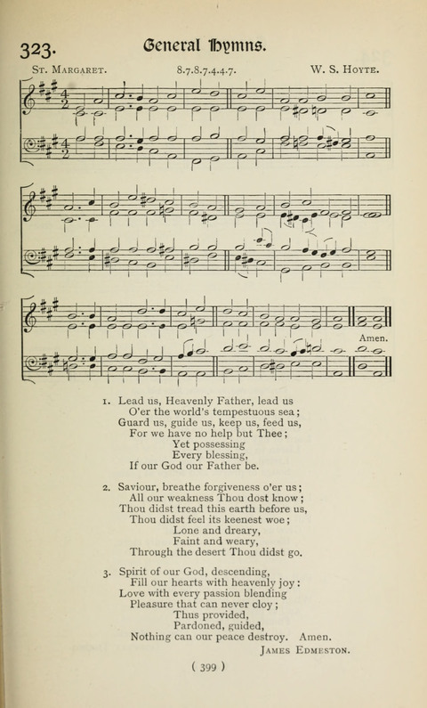 The Westminster Abbey Hymn-Book: compiled under the authority of the dean of Westminster page 399