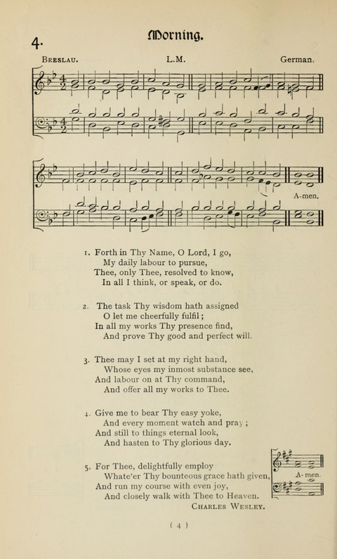 The Westminster Abbey Hymn-Book: compiled under the authority of the dean of Westminster page 4