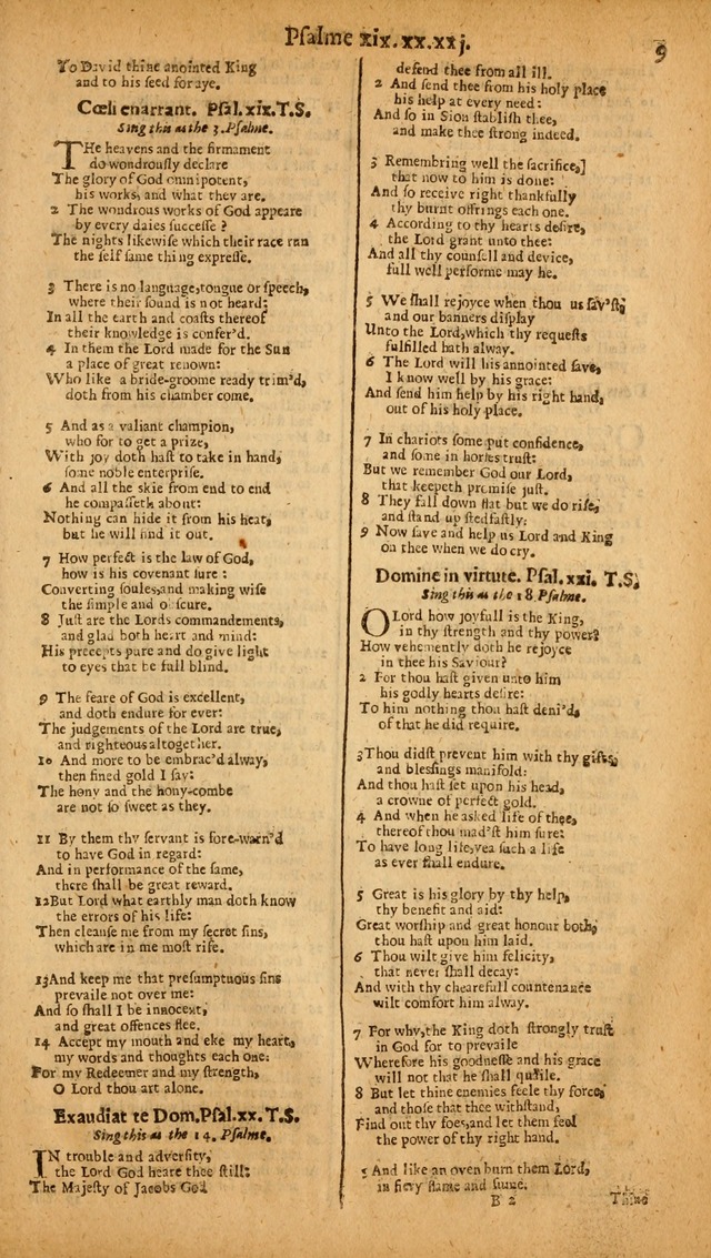 The Whole Booke of Psalmes: collected into English meeter page 11