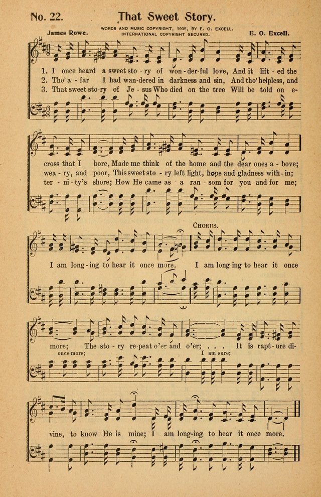Winona Hymns: with Supplement page 23