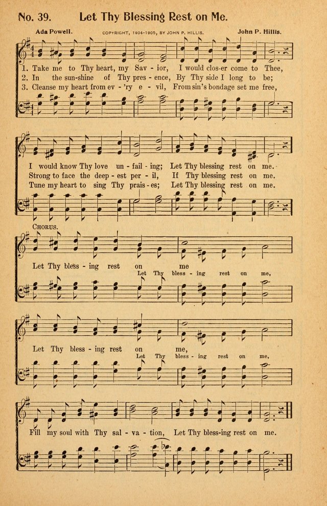 Winona Hymns: with Supplement page 40