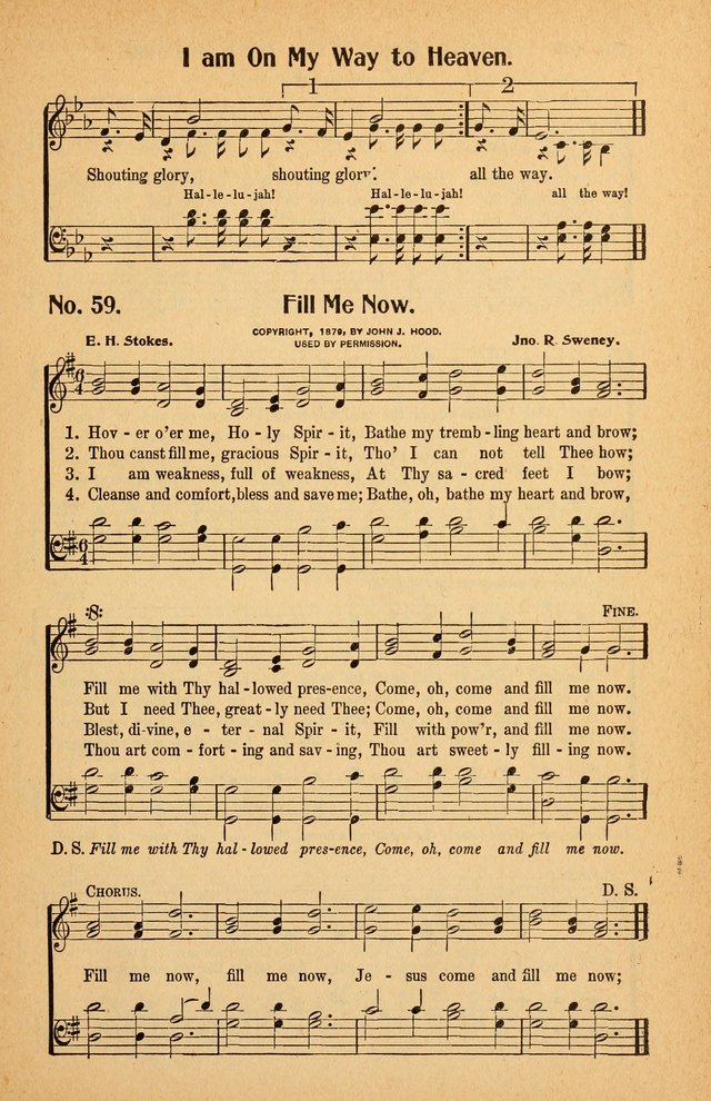 Winona Hymns: with Supplement page 60