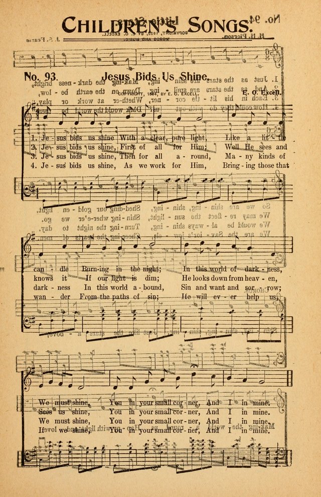 Winona Hymns: with Supplement page 94