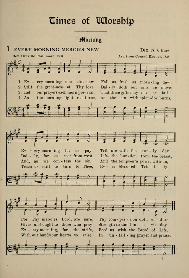 The Westminster Hymnal for congregational and social use and for the Sunday School page 16