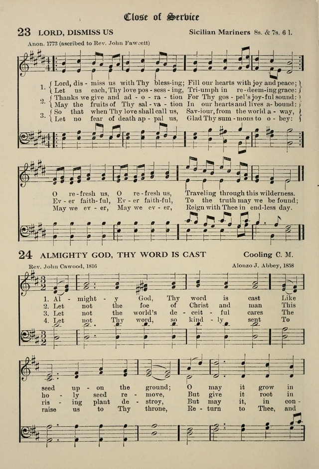 The Westminster Hymnal for congregational and social use and for the Sunday School page 35