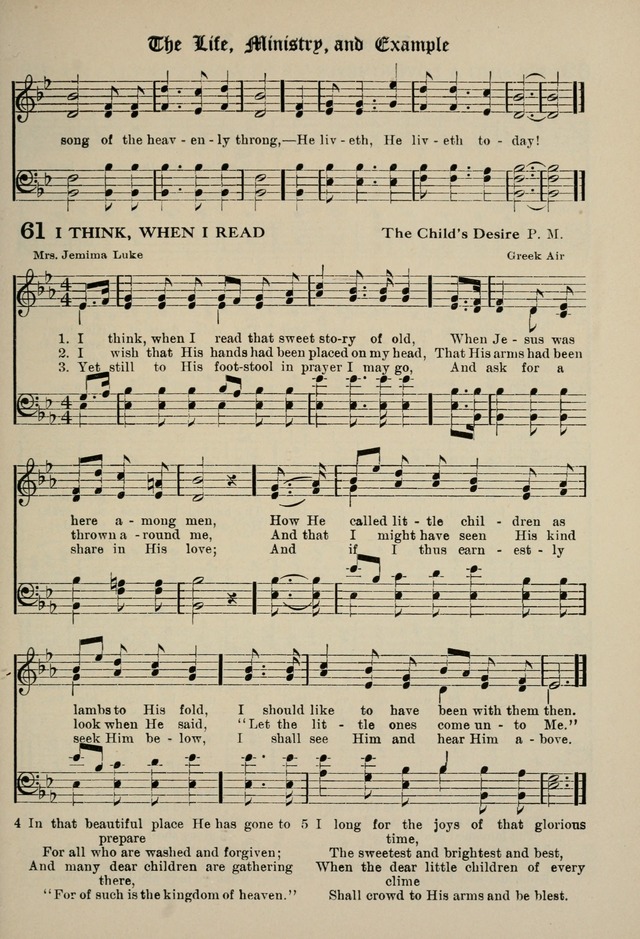 The Westminster Hymnal for congregational and social use and for the Sunday School page 70