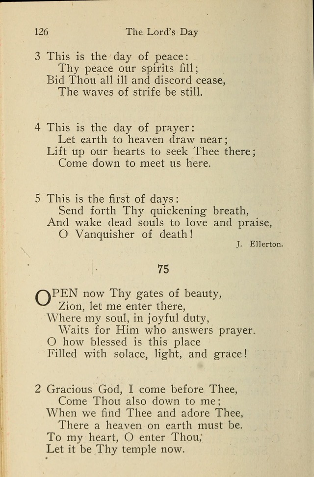 Wartburg Hymnal: for church, school and home page 126