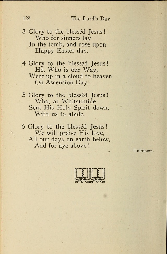Wartburg Hymnal: for church, school and home page 128