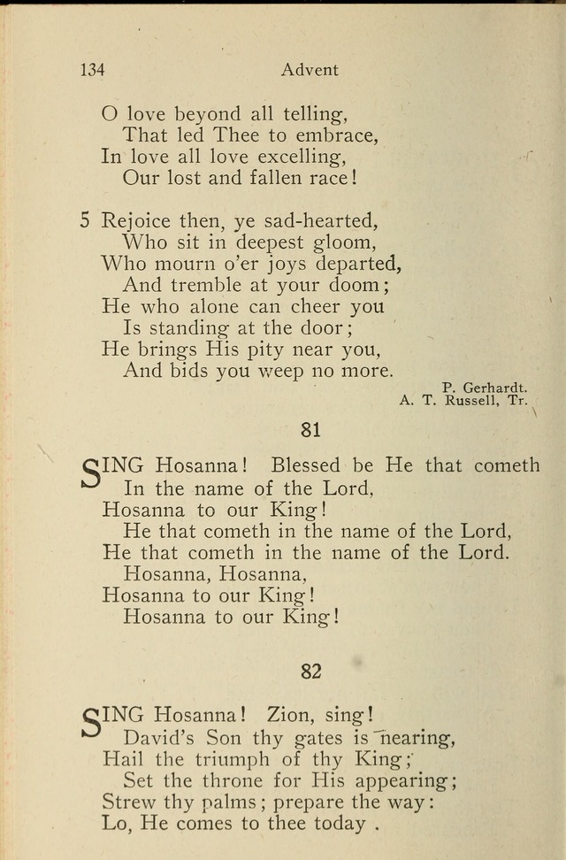Wartburg Hymnal: for church, school and home page 134