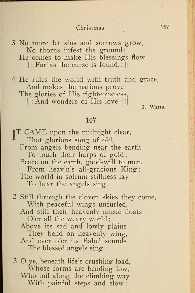 Wartburg Hymnal: for church, school and home page 157