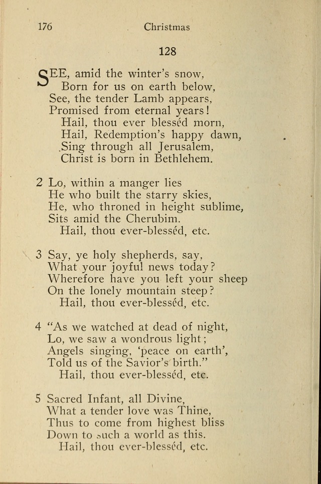 Wartburg Hymnal: for church, school and home page 176