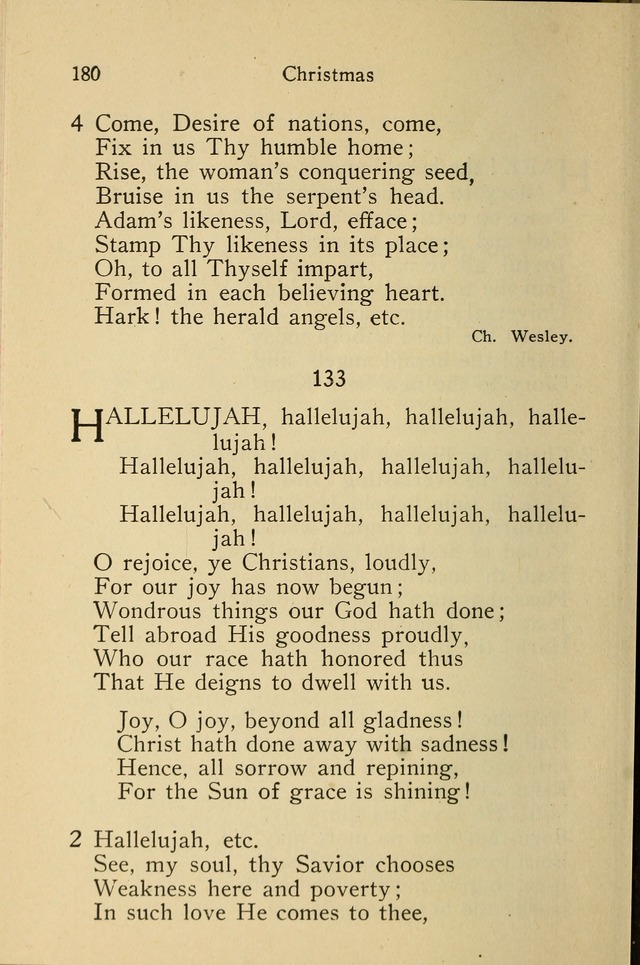 Wartburg Hymnal: for church, school and home page 180
