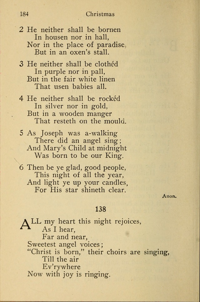 Wartburg Hymnal: for church, school and home page 184