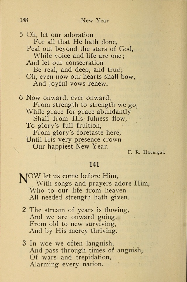 Wartburg Hymnal: for church, school and home page 188