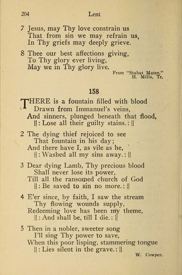 Wartburg Hymnal: for church, school and home page 204