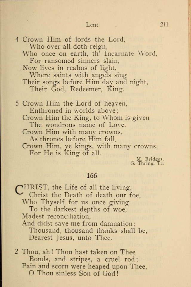 Wartburg Hymnal: for church, school and home page 211