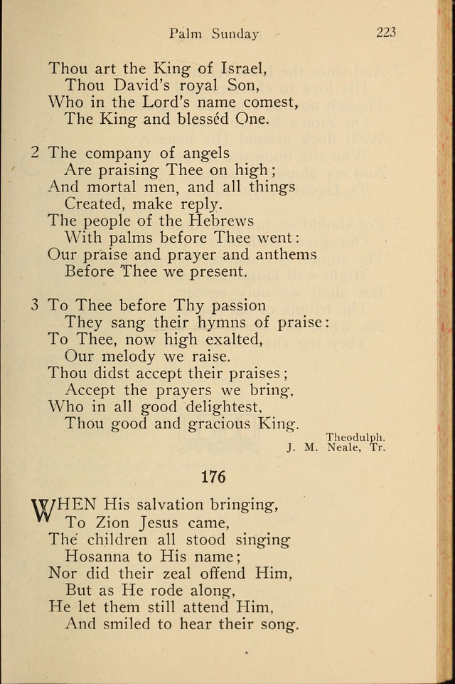 Wartburg Hymnal: for church, school and home page 223
