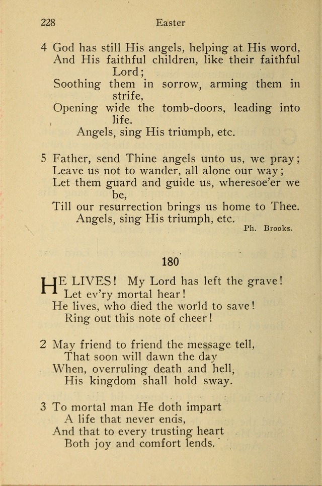 Wartburg Hymnal: for church, school and home page 228