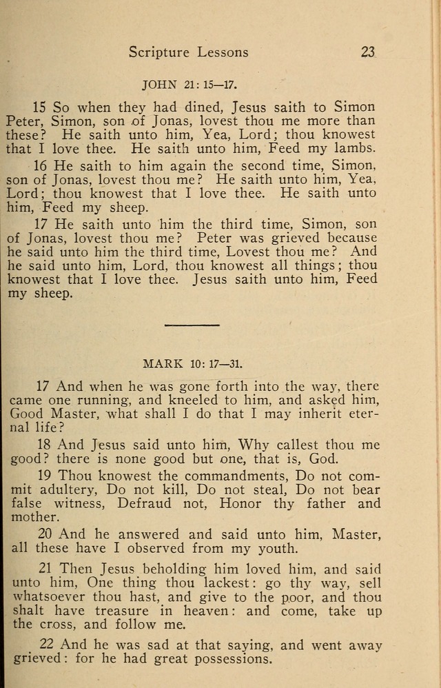 Wartburg Hymnal: for church, school and home page 23