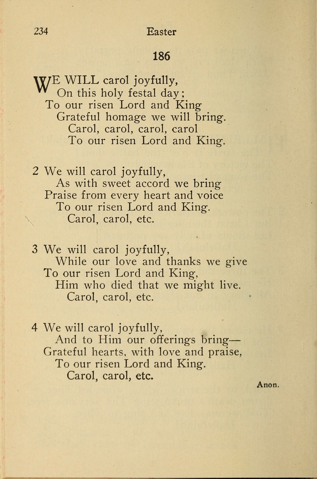 Wartburg Hymnal: for church, school and home page 234