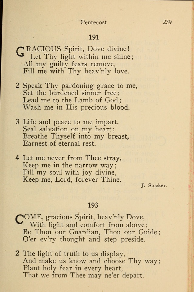 Wartburg Hymnal: for church, school and home page 239