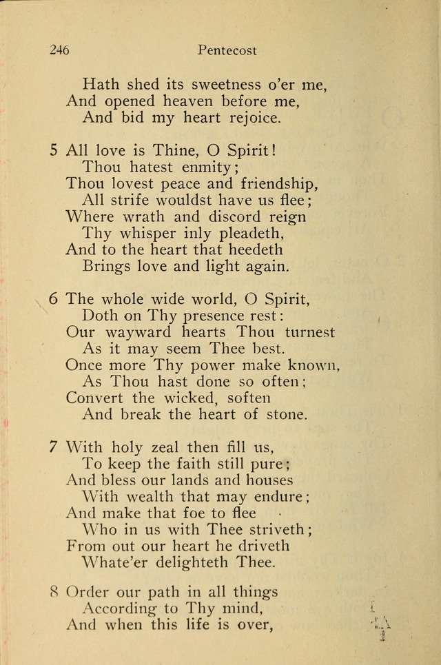 Wartburg Hymnal: for church, school and home page 246