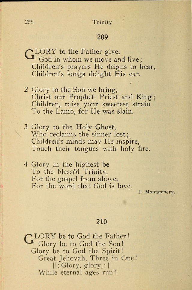 Wartburg Hymnal: for church, school and home page 256
