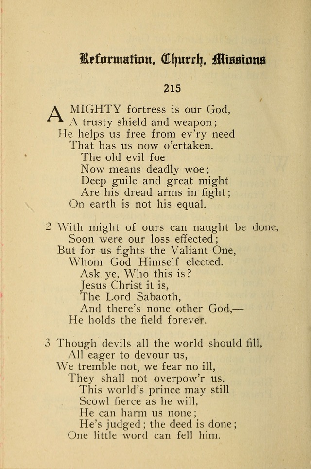 Wartburg Hymnal: for church, school and home page 262