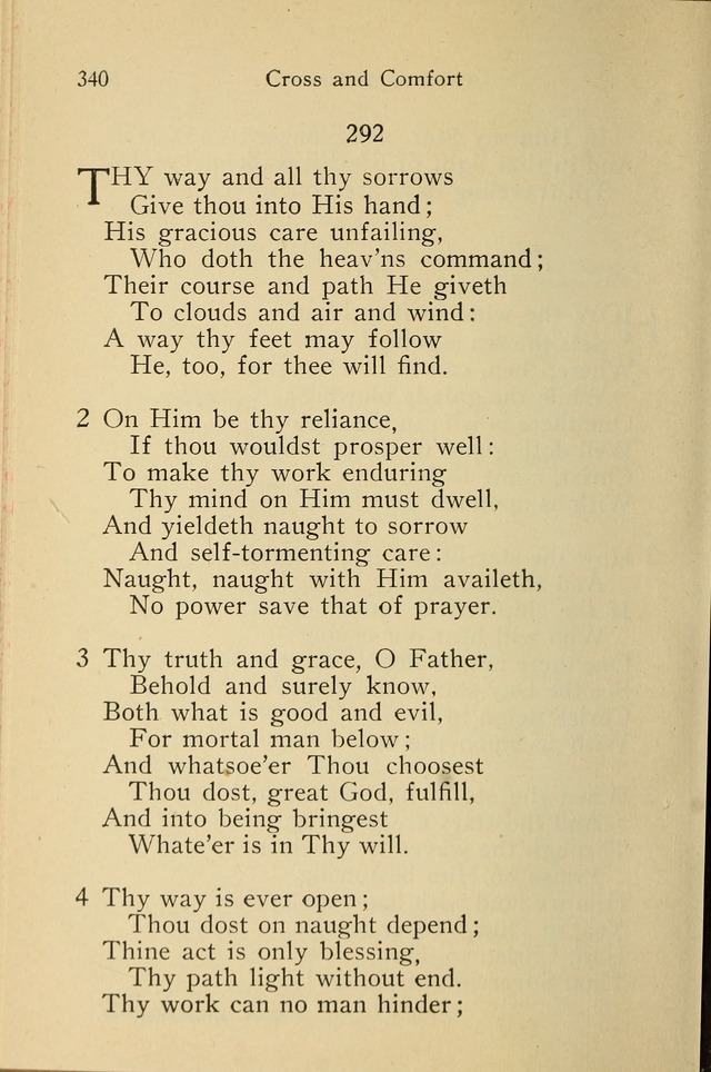 Wartburg Hymnal: for church, school and home page 340